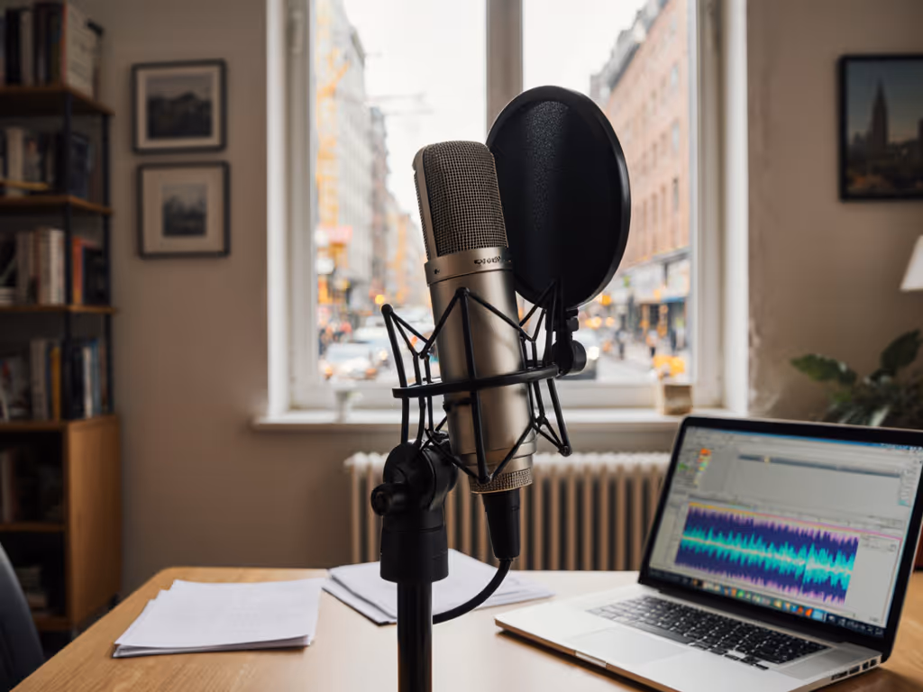 Podcast Mic Noise Rejection: Quiet Room Sound