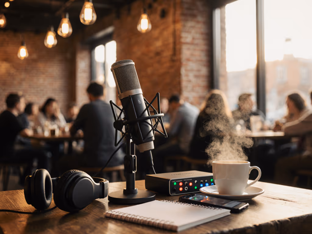 Professional Mobile Podcast Kit: Studio-Quality On Location