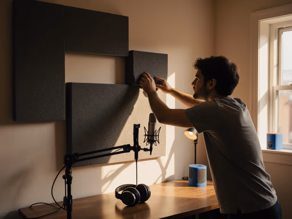 Room Acoustics for Podcasting: Stop Echo Now