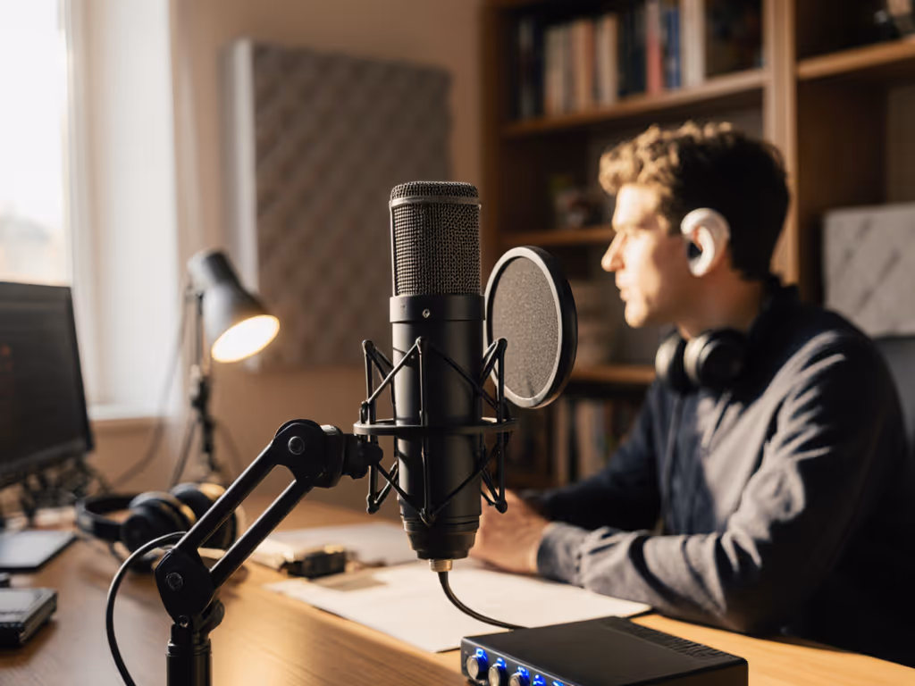 Hearing Aid Podcast Mics That Filter Background Noise