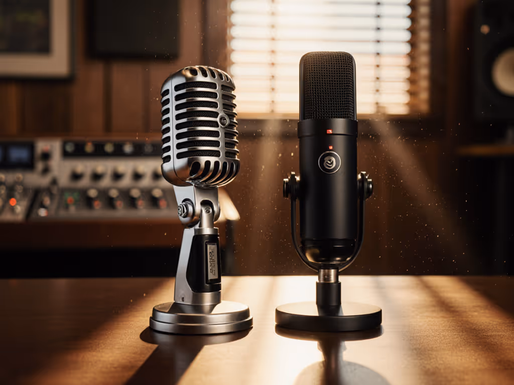Best Podcast Microphone: Vintage vs Modern Shootout